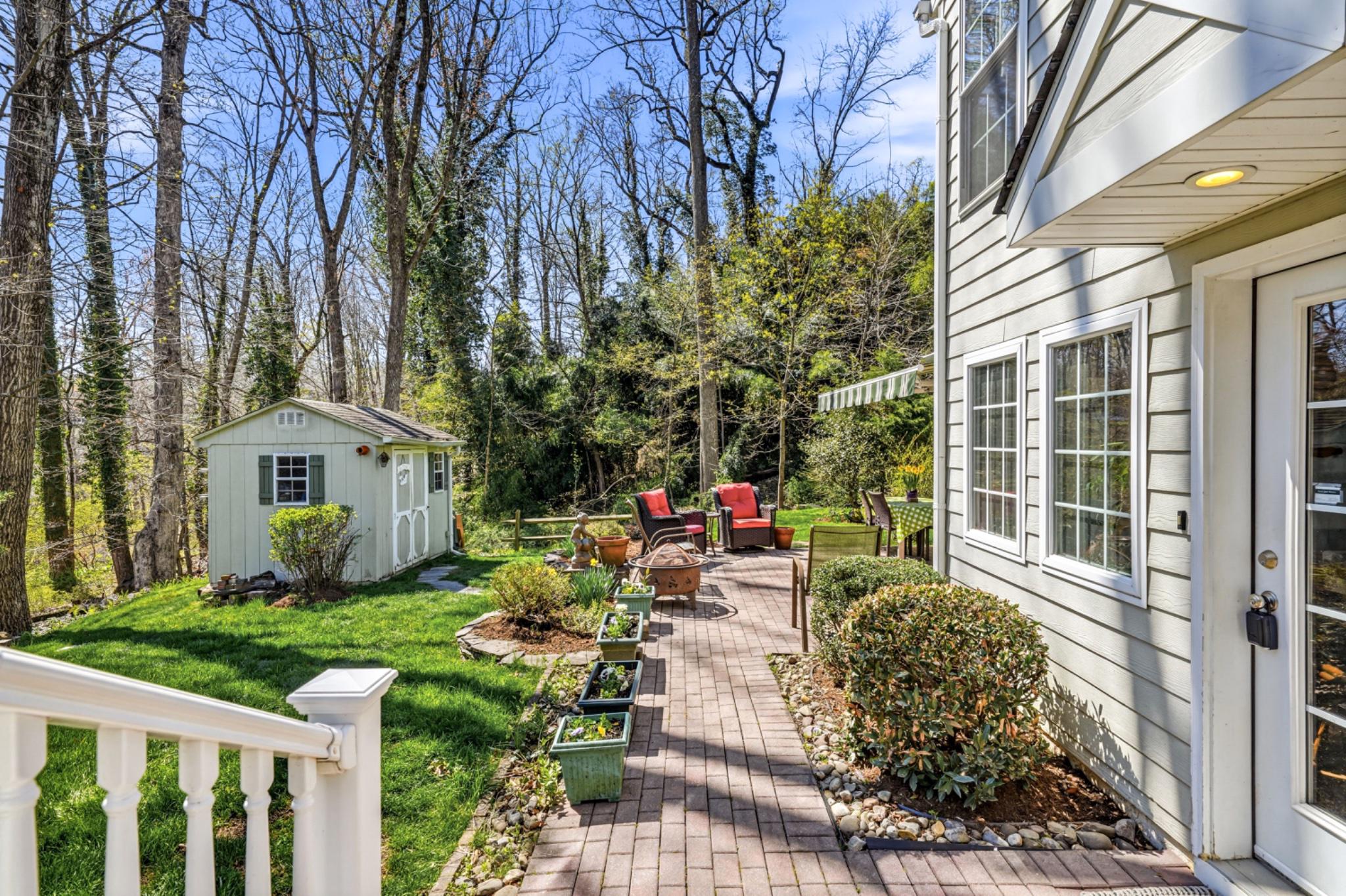 6 Laurel Lane Media, PA 19063 - Photo 48 of 52 a view of a house with backyard sitting area and garden