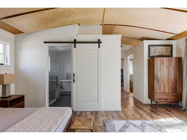 a view interior of a house and wooden floor