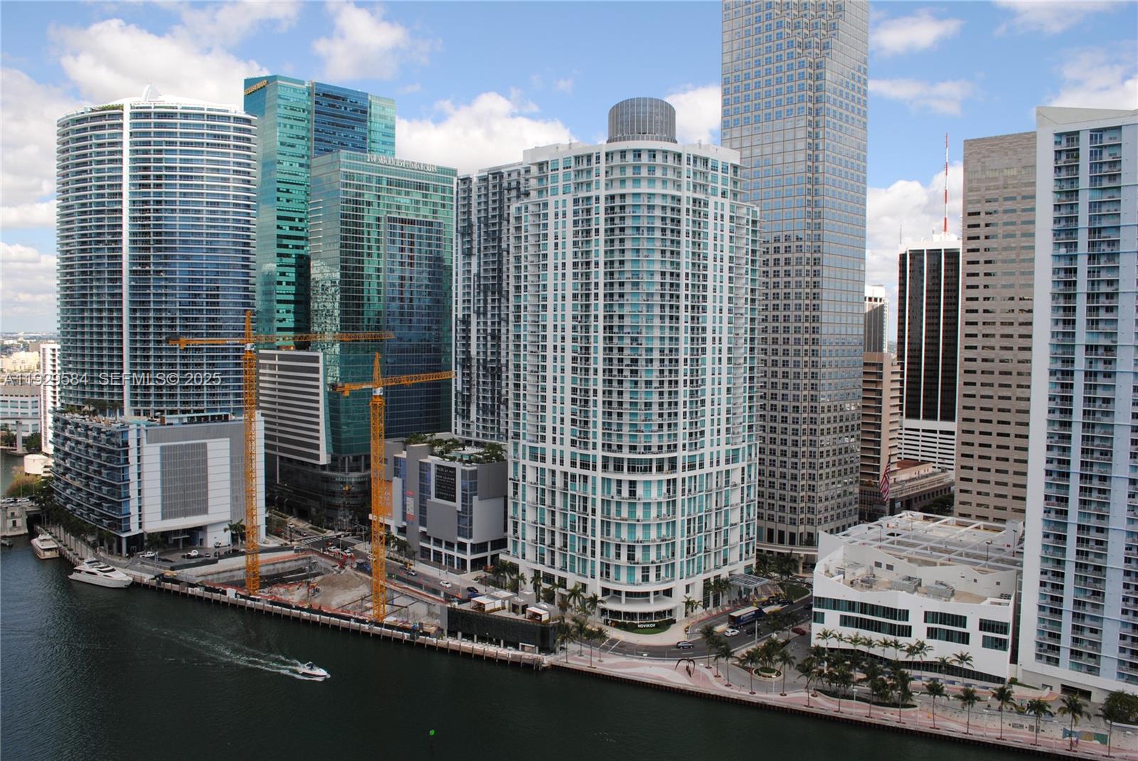 900 Brickell Key Boulevard, Unit 1602 Miami, FL 33131 - Photo 9 of 12 a view of a city with tall buildings
