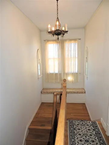 a view of a livingroom with a window