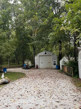 a house view with a outdoor space