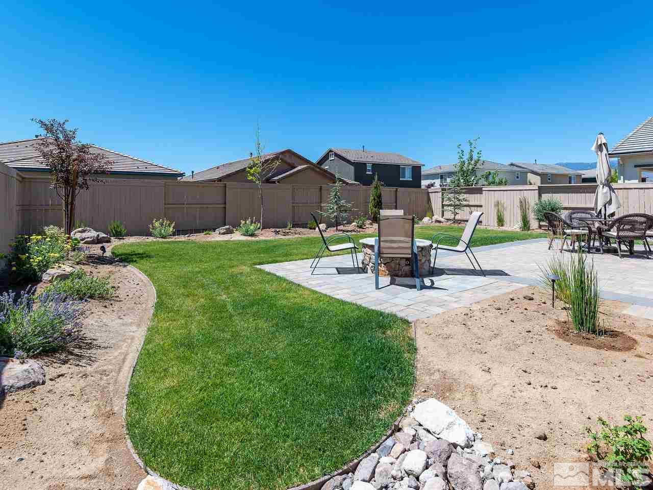 3110 Show Jumper Lane Reno, NV 89521 - Photo 13 of 28 a view of a backyard with sitting area