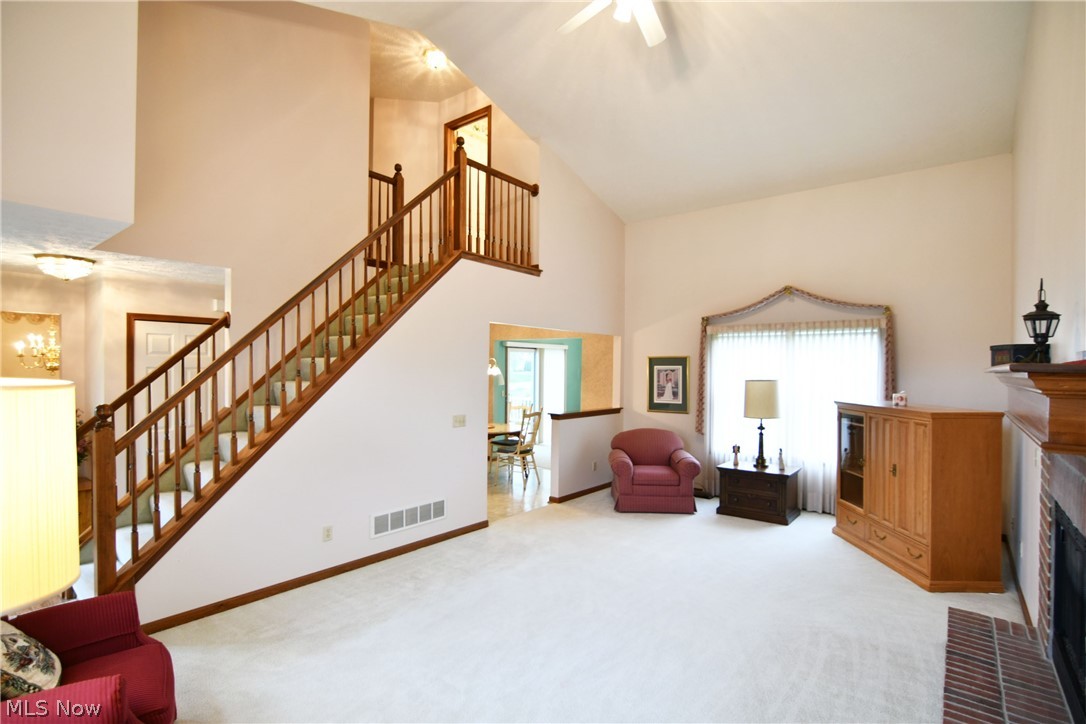 2703 Canton Road Uniontown, OH 44685 - Photo 8 of 34 Open Staircase overlooks Great Room!