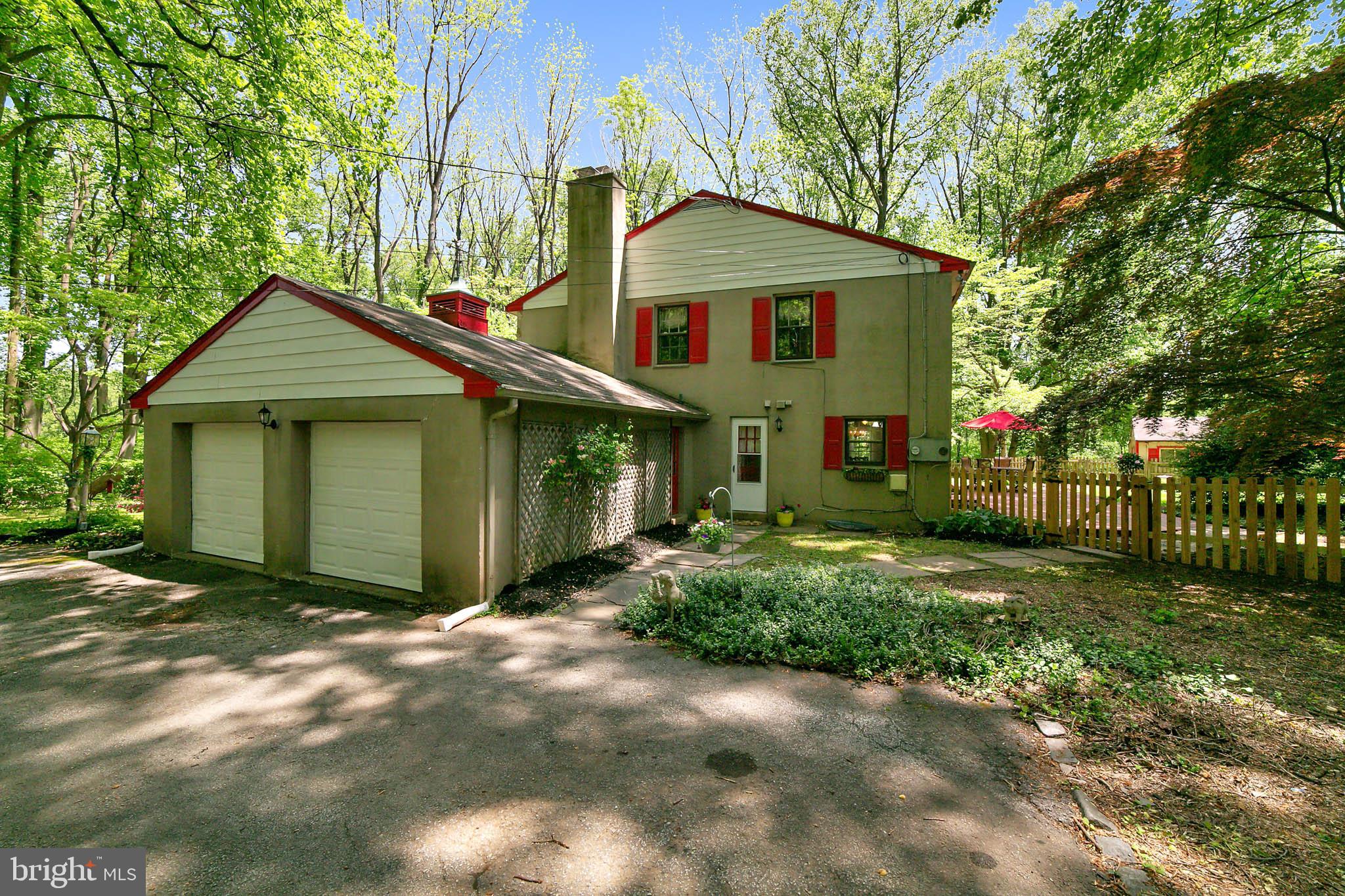 515 Country Club Road Phoenixville, PA 19460 - Photo 28 of 30 Garage and driveway side of home