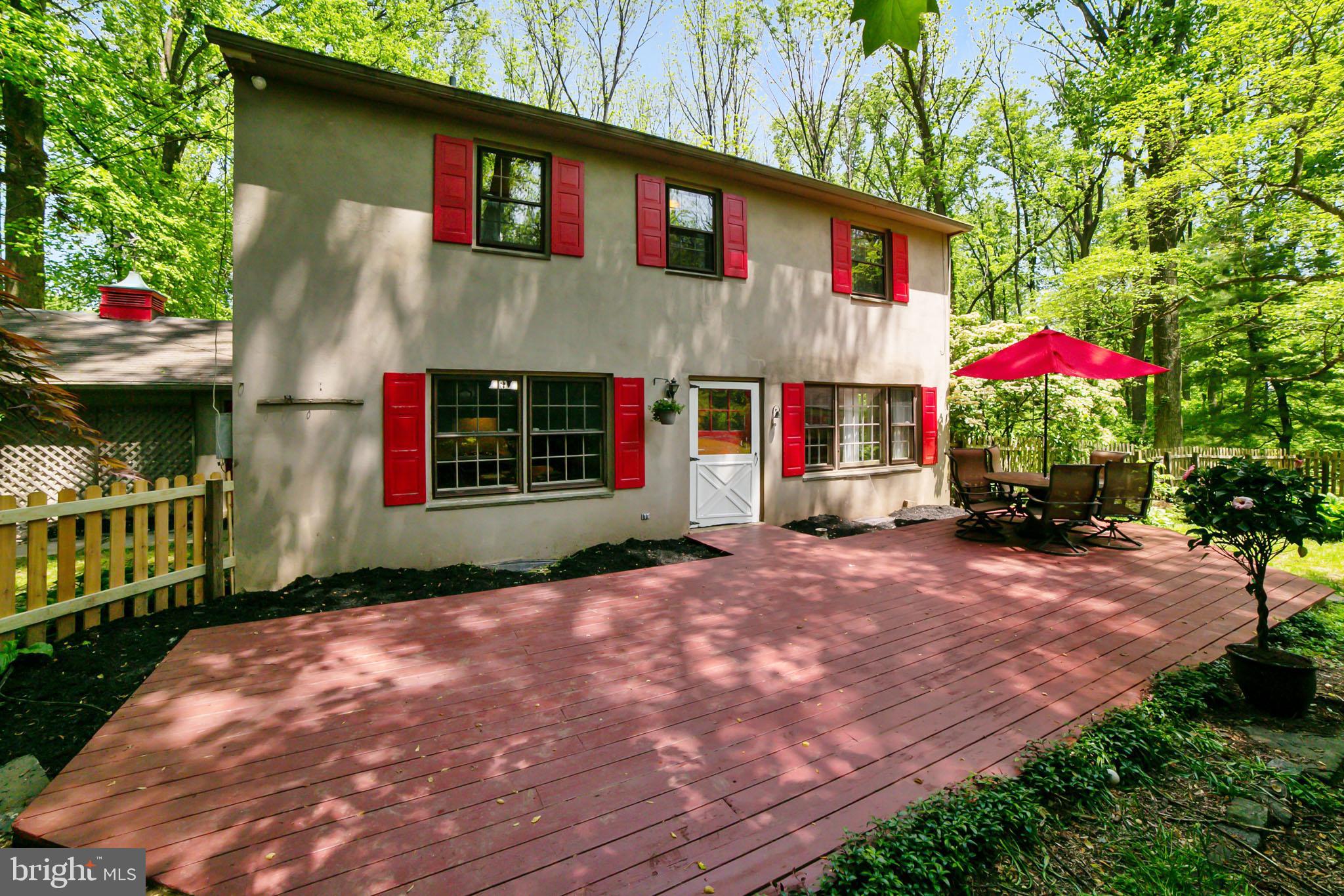 515 Country Club Road Phoenixville, PA 19460 - Photo 29 of 30 Back side of home and deck