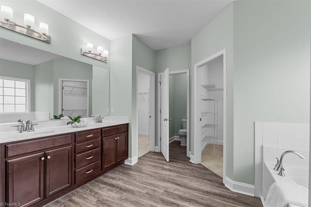 2908 Fernley Court High Point, NC 27262 - Photo 21 of 42 Primary Bathroom with dual sinks