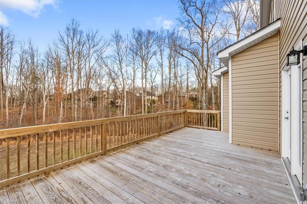 2908 Fernley Court High Point, NC 27262 - Photo 37 of 42 Expansive deck--Main Level