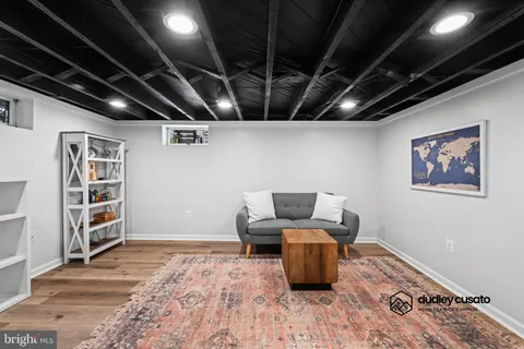 a storage room with washer and dryer