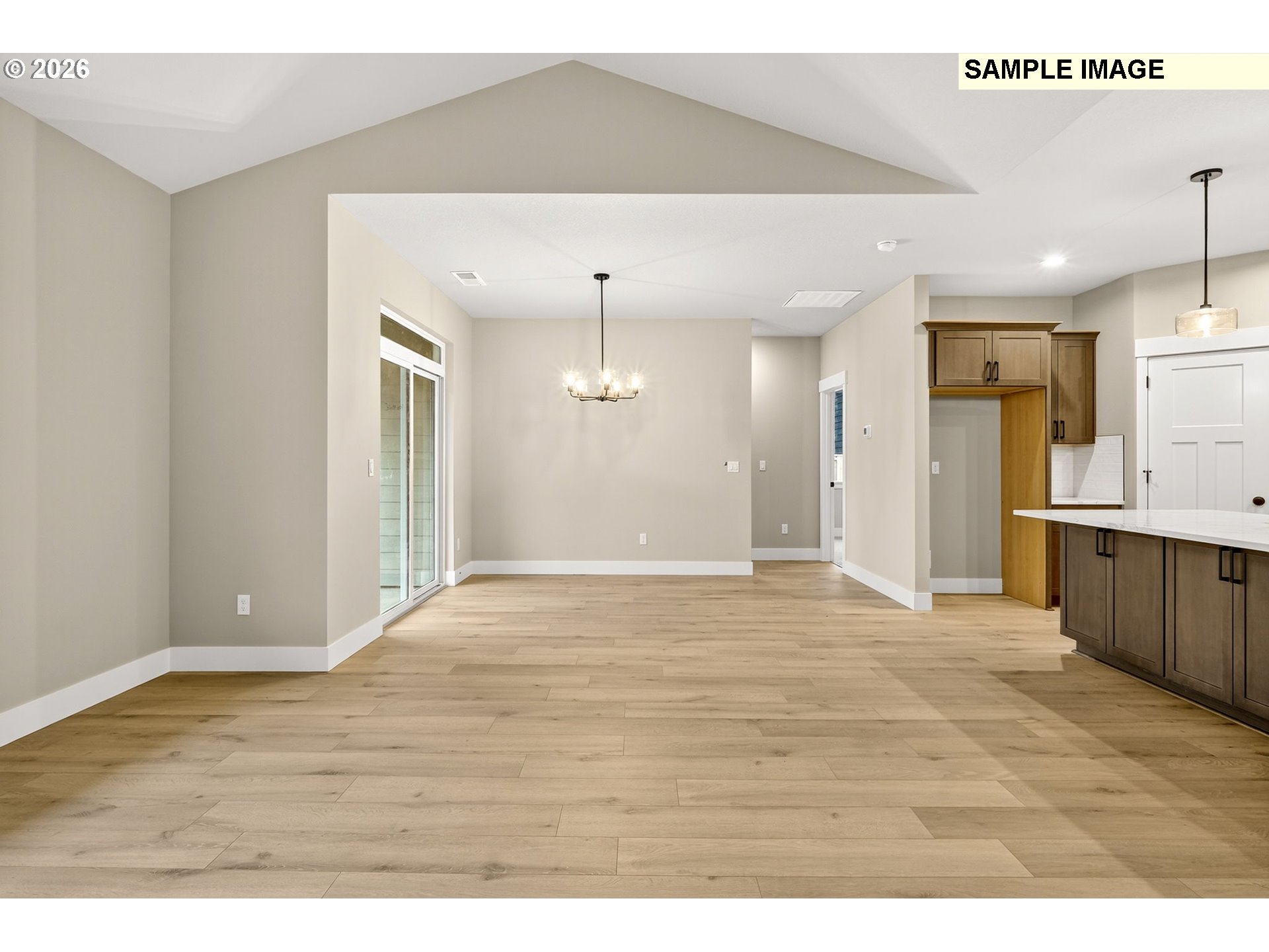 3352 Northeast Sweetwater Road, Unit 80 Estacada, OR 97023 - Photo 8 of 48 a view of an empty room with wooden floor
