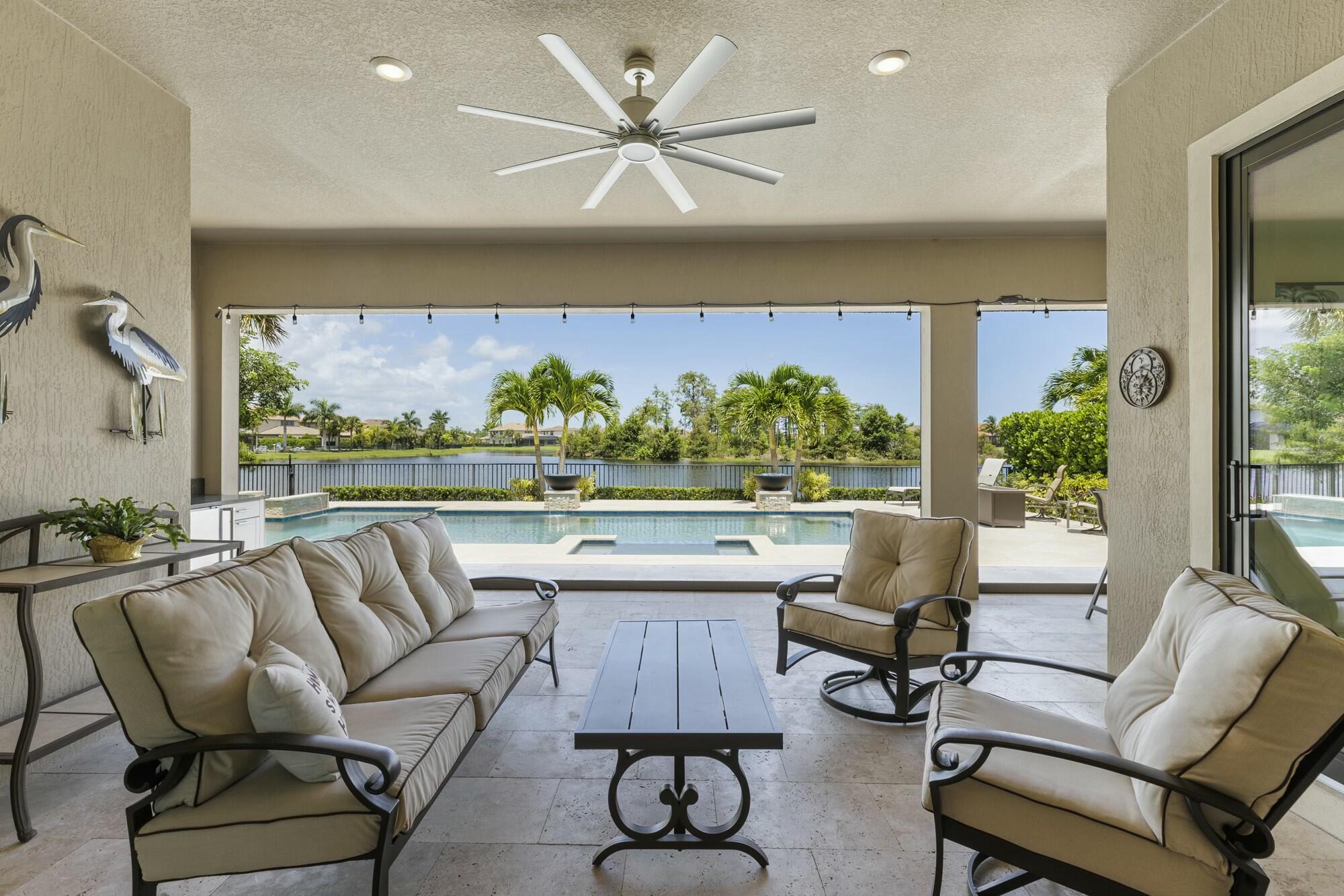 137 Indigo River Point Jupiter, FL 33478 - Photo 54 of 58 Retractable Screen in down position