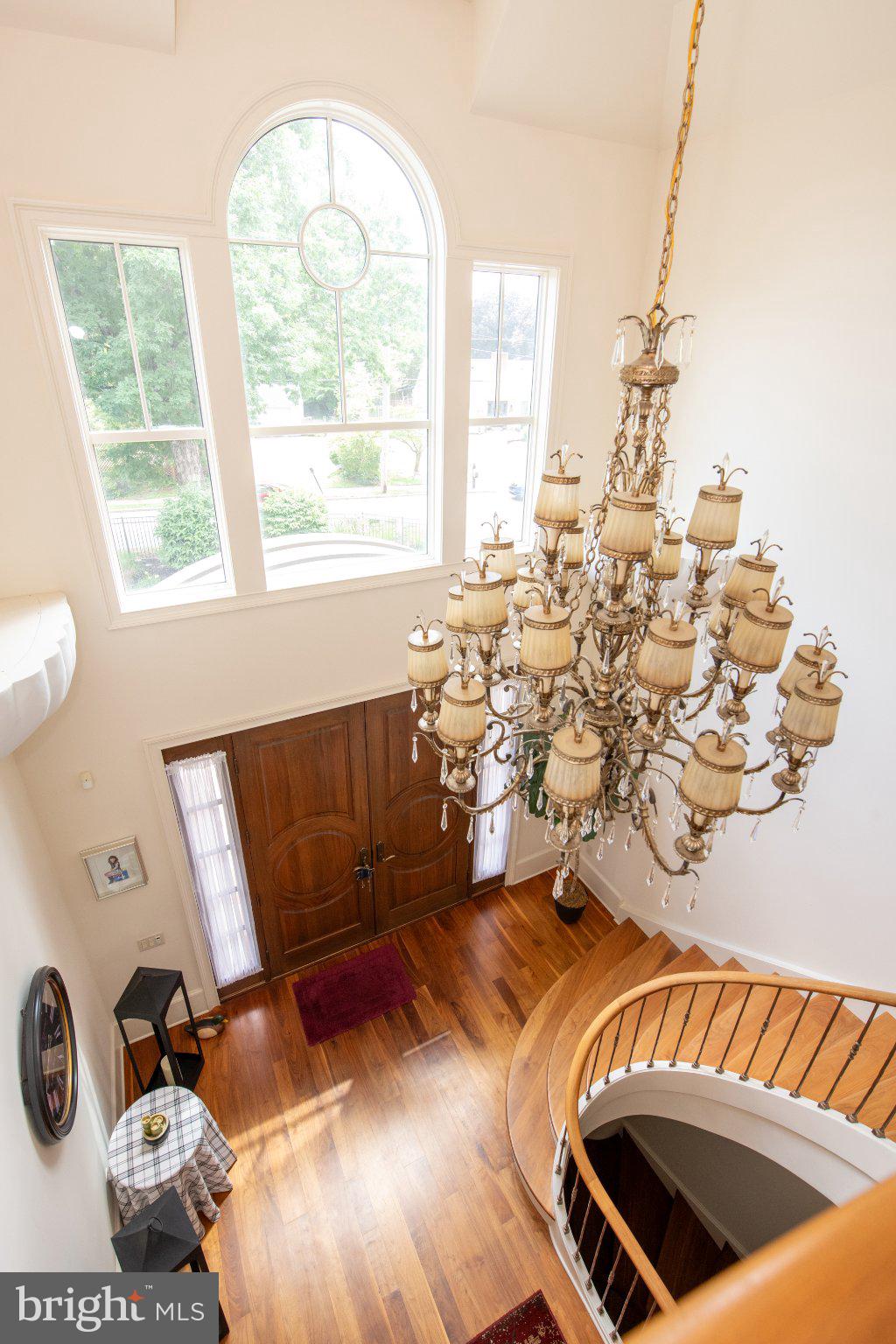 711 Moredon Road Jenkintown, PA 19046 - Photo 37 of 140 Elegant foyer with grand chandelier.