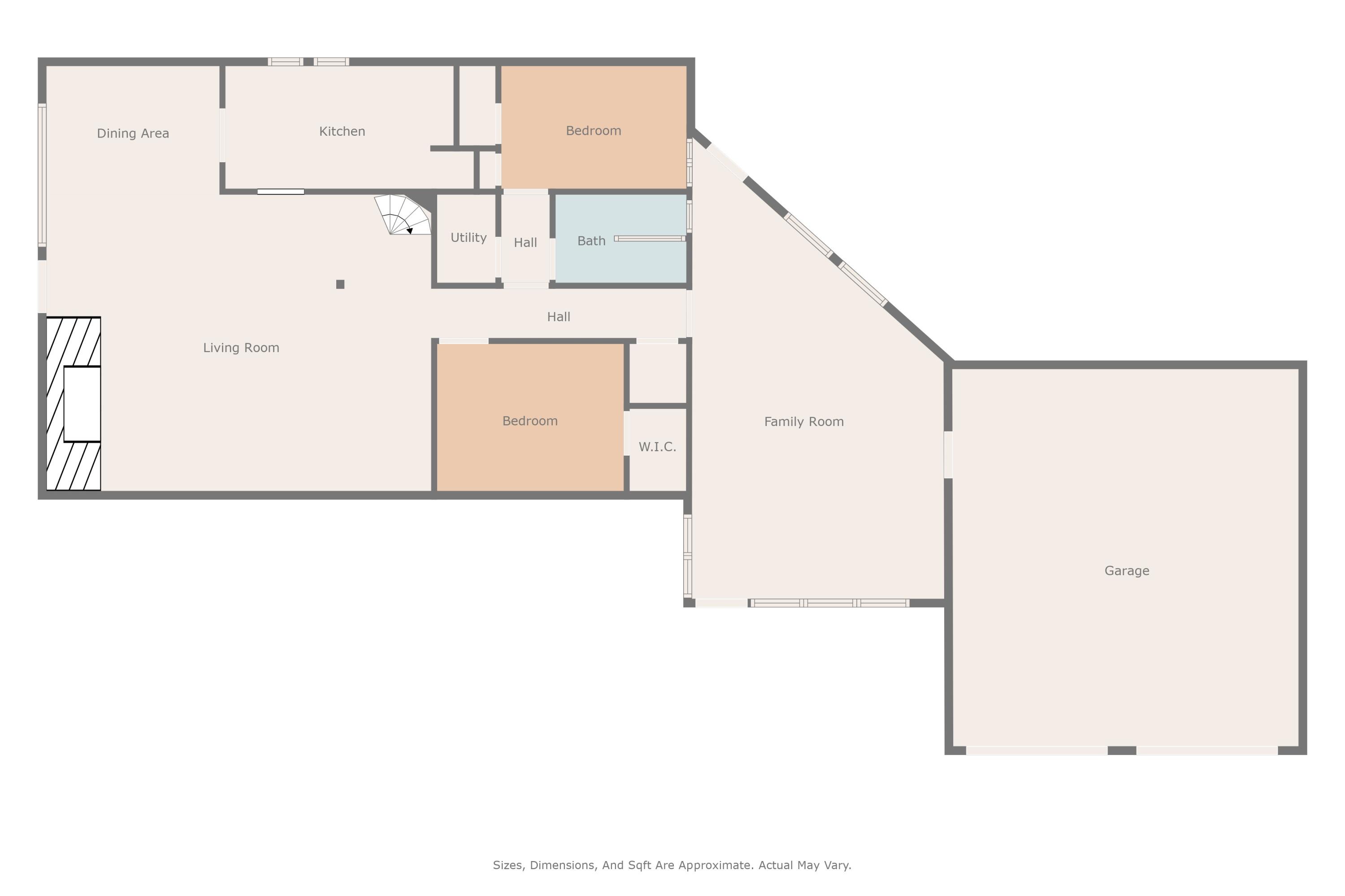 183 West Raven Road Payson, AZ 85541 - Photo 68 of 70 Main Level Floor Plan
