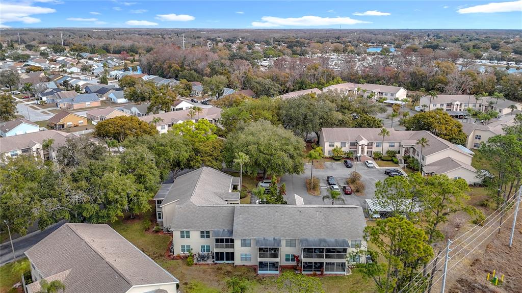 7828 Hardwick Drive, Unit 916 New Port Richey, FL 34653 - Photo 40 of 40 an aerial view of a house