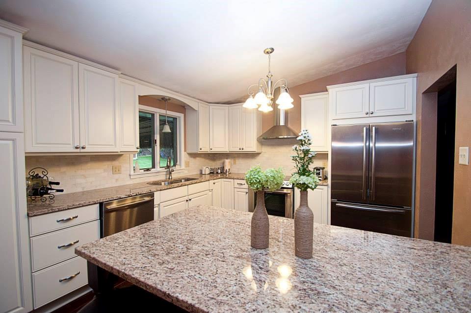 60 Windcrest Drive Cecil, PA 15321 - Photo 3 of 25 Completely updated kitchen! Painted Maple cabinets, and stained maple island. All stainless steel appliances included!