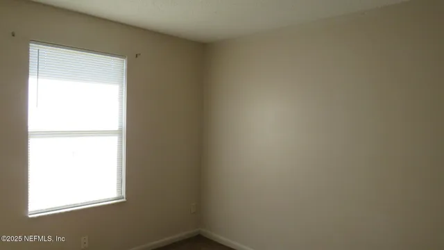 a small space with a window