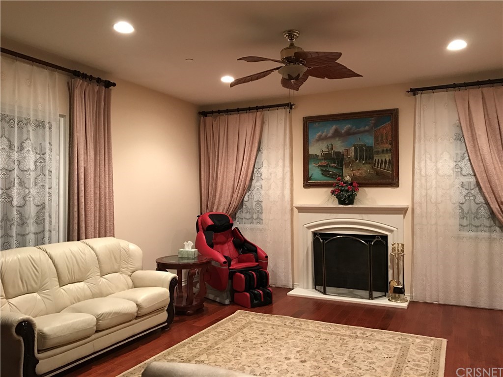 26500 Township Street Saugus, CA 91350 - Photo 7 of 20 a living room with furniture and a fireplace