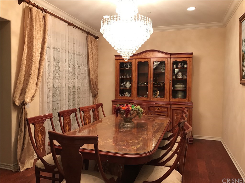 26500 Township Street Saugus, CA 91350 - Photo 8 of 20 a dining room with furniture and wooden floor