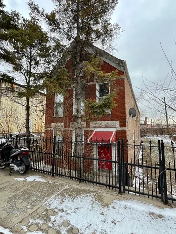 a view of a street with parking space