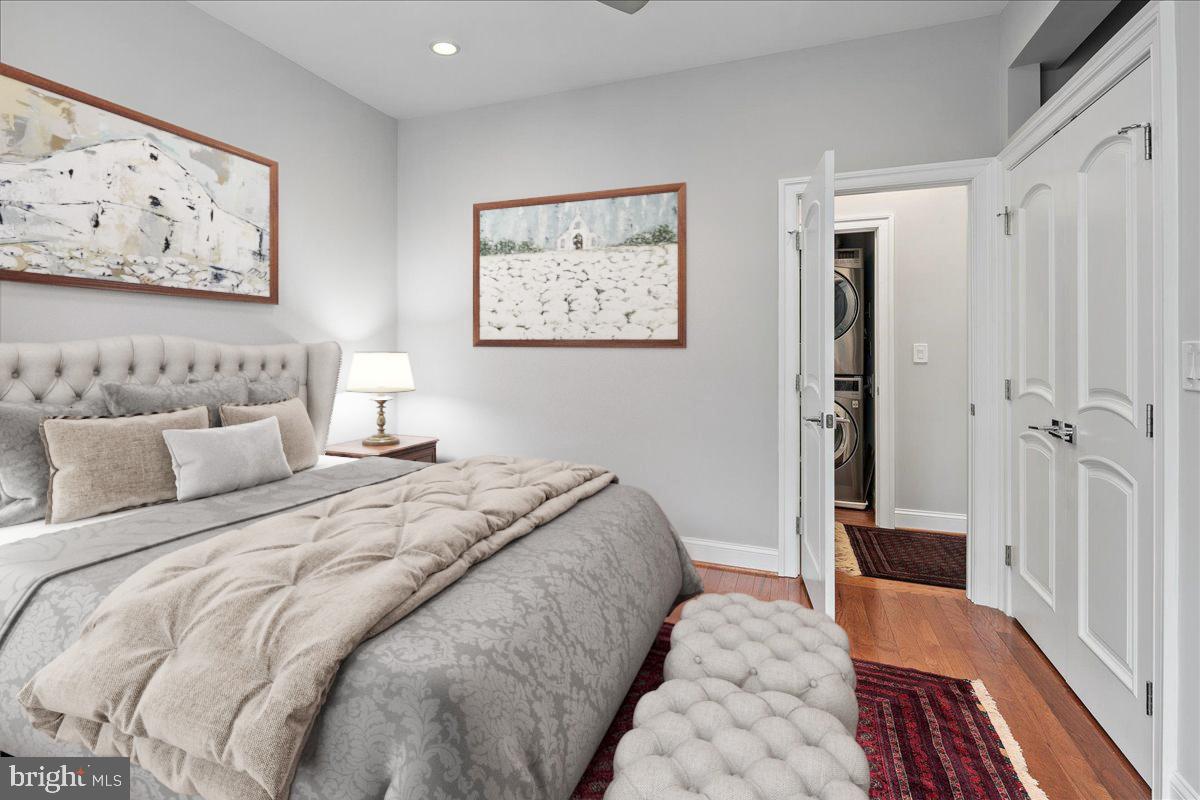 2019 19th Street Northwest, Unit 2 Washington, DC 20009 - Photo 20 of 30 Bedroom #1 (virtually staged)