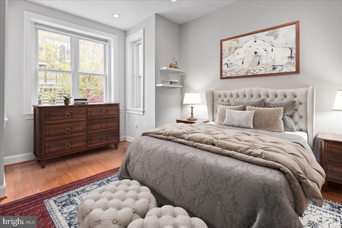 2019 19th Street Northwest, Unit 2 Washington, DC 20009 - Photo 21 of 30 Bedroom #1 (virtually staged)