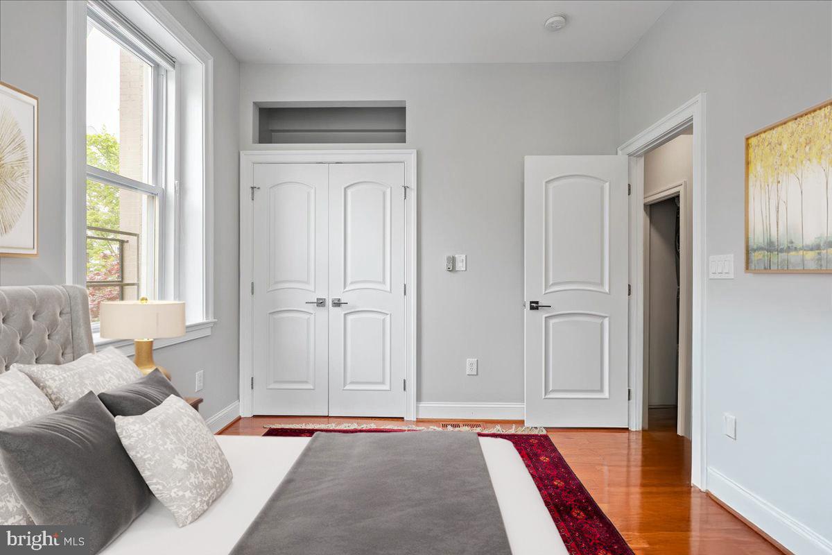 2019 19th Street Northwest, Unit 2 Washington, DC 20009 - Photo 23 of 30 Primary bedroom (virtually staged)