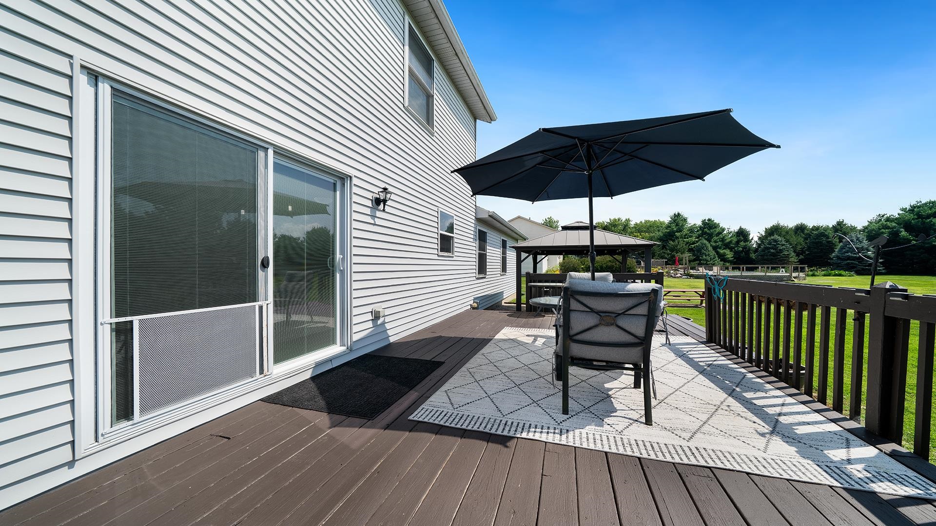 7903 Graf Road Harvard, IL 60033 - Photo 42 of 52 a view of a chairs on the roof deck