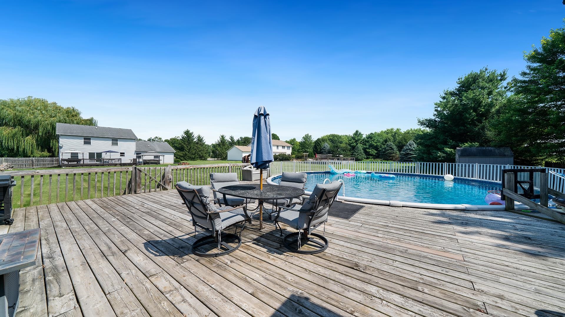 7903 Graf Road Harvard, IL 60033 - Photo 47 of 52 a view of a terrace with seating area