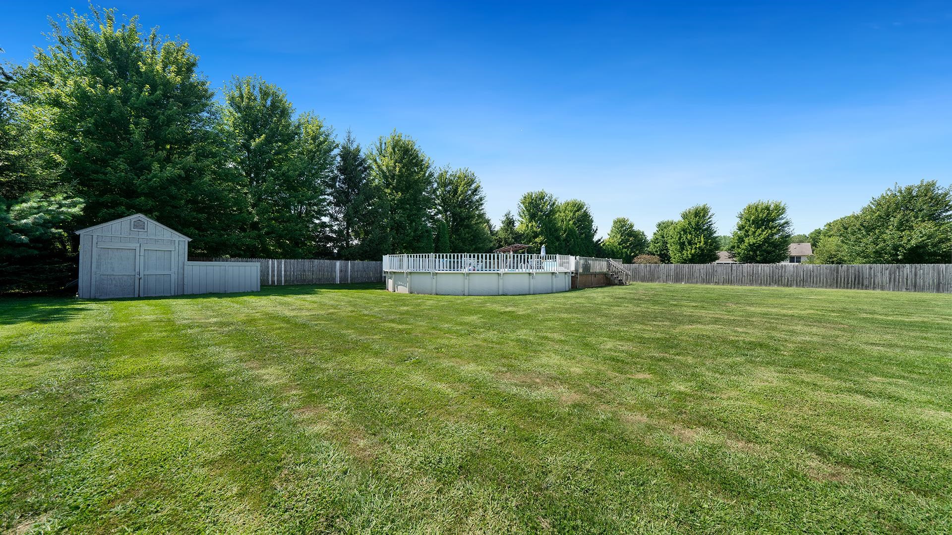 7903 Graf Road Harvard, IL 60033 - Photo 48 of 52 a view of a back yard