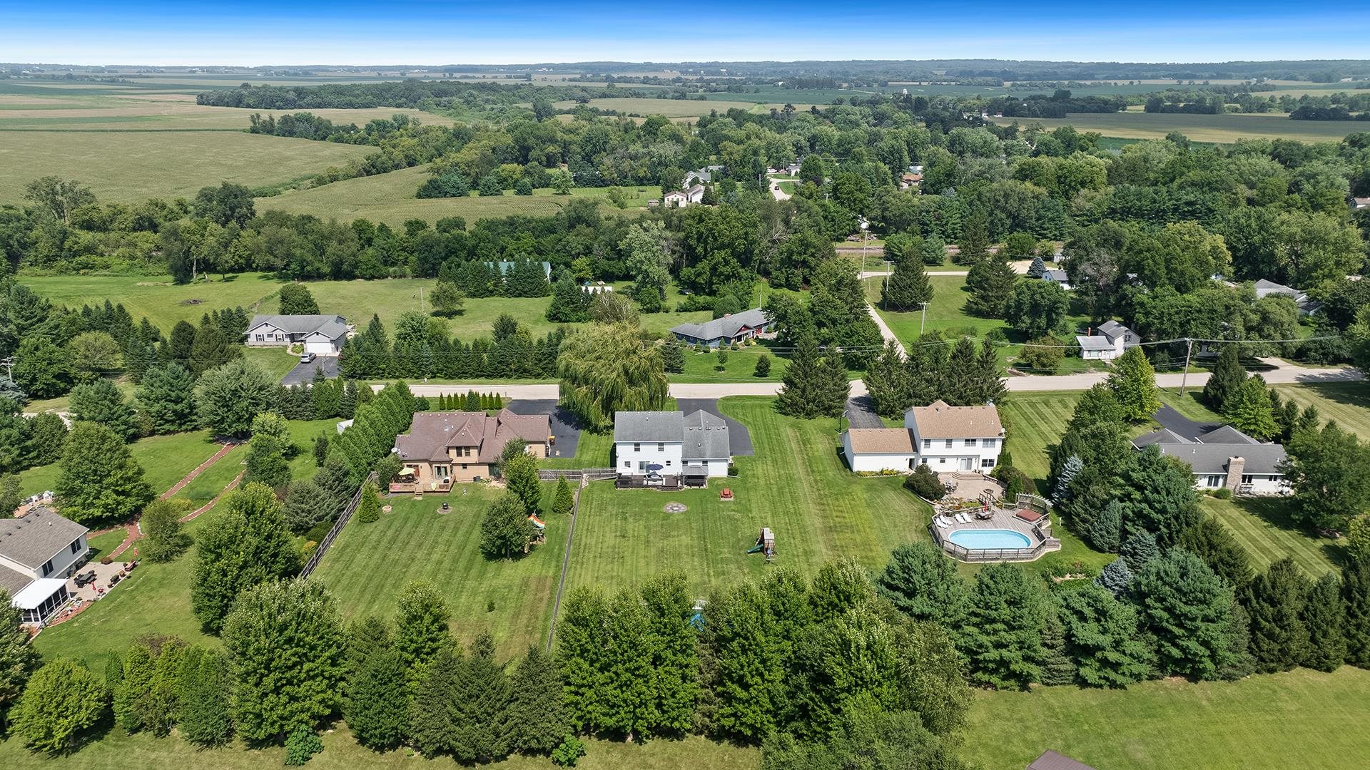 7903 Graf Road Harvard, IL 60033 - Photo 51 of 52 an aerial view of multiple house