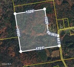 84 Baertschi Road Hoosick Falls, NY 12090 - Photo 2 of 2 84 Baertschi Rd HF Aerial map