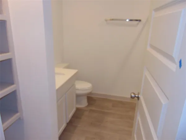 a bathroom with a toilet