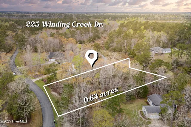 $21,500 | 225 Winding Creek Drive, Oriental, NC 28571