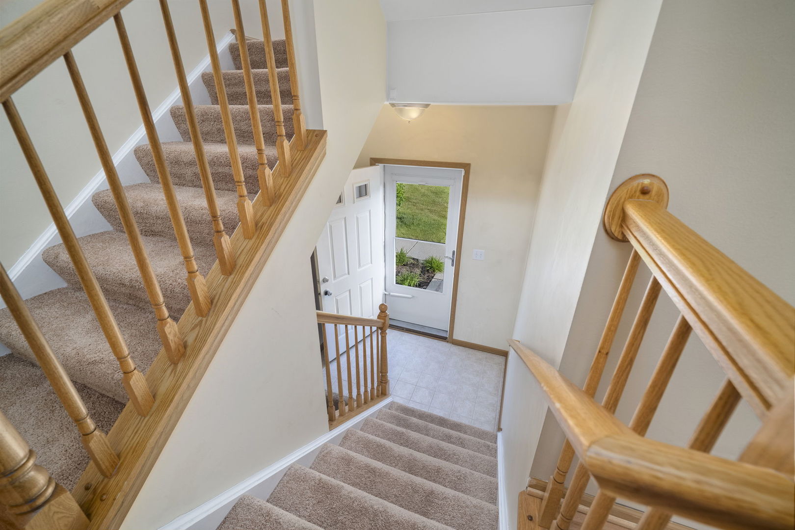 1784 Fieldstone Drive North Shorewood, IL 60404 - Photo 4 of 24 a view of an entryway with staircase