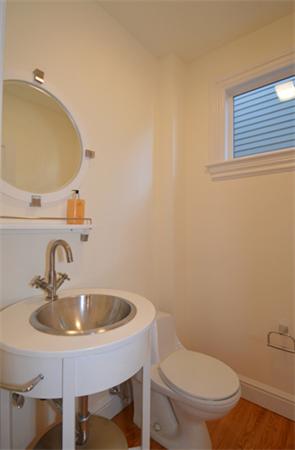 7 St Mary Road Cambridge, MA 02139 - Photo 22 of 24 a bathroom with a sink and a toilet