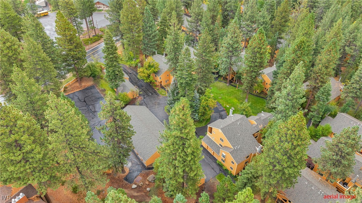 931 Incline Way, Unit 231 Incline Village, NV 89451 - Photo 13 of 39 an aerial view of residential house with outdoor space and trees all around