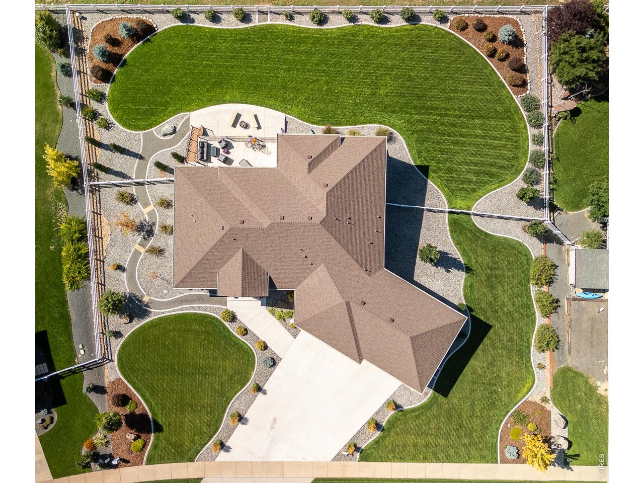 3789 Bridle Ridge Circle Severance, CO 80524 - Photo 44 of 44 an aerial view of a house