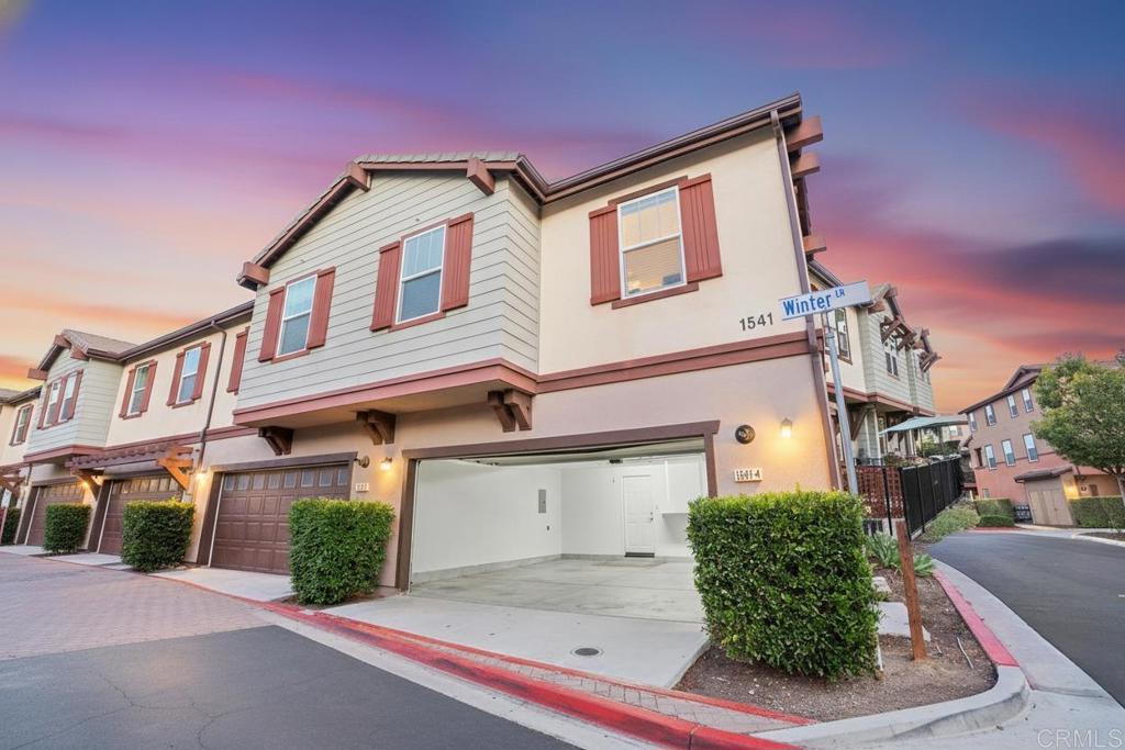 1541 Winter Lane, Unit 4 Chula Vista, CA 91915 - Photo 22 of 23 front view of a house with a street