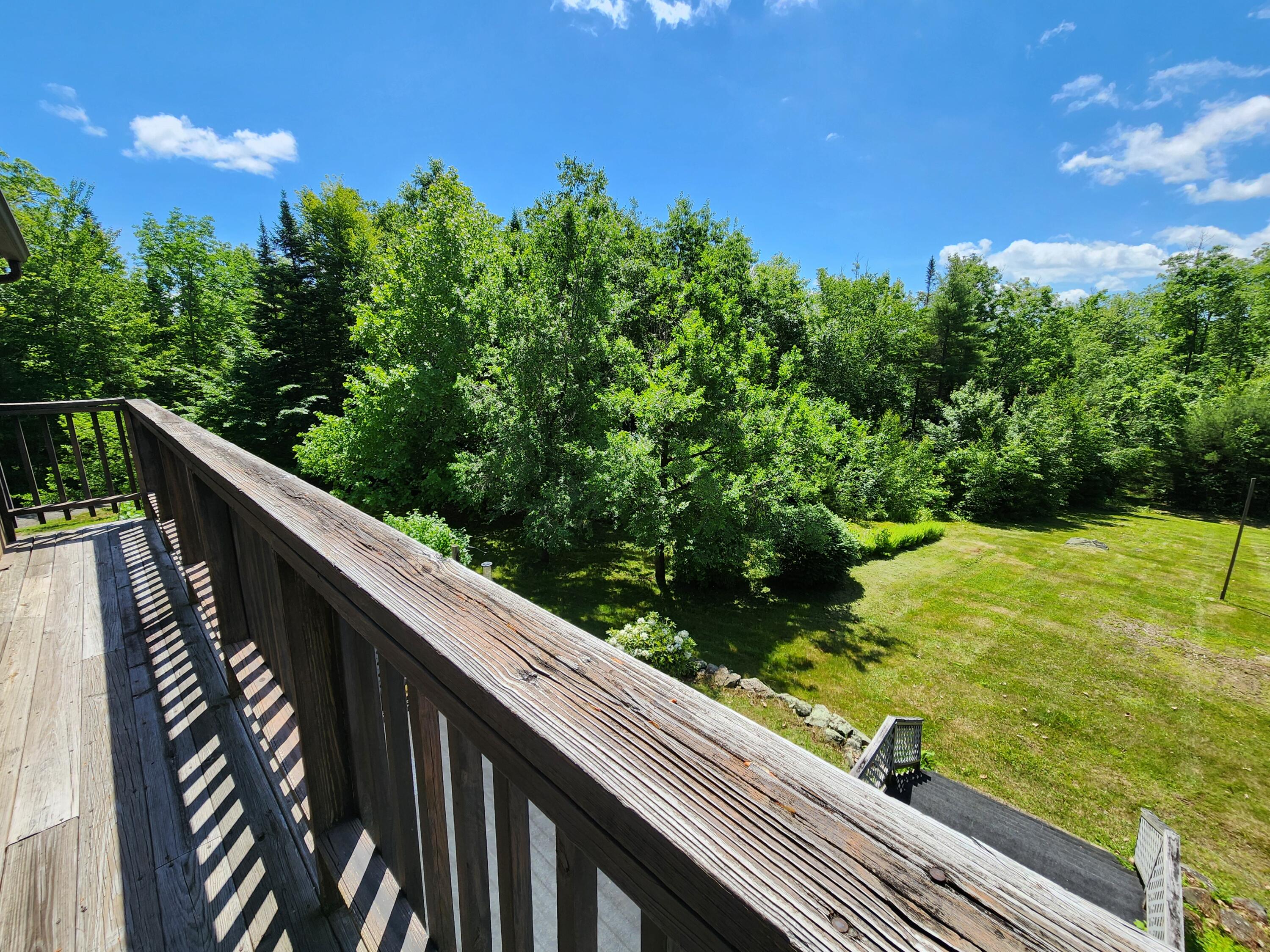 666 Stow Road Stow, ME 04037 - Photo 16 of 57 Balcony view