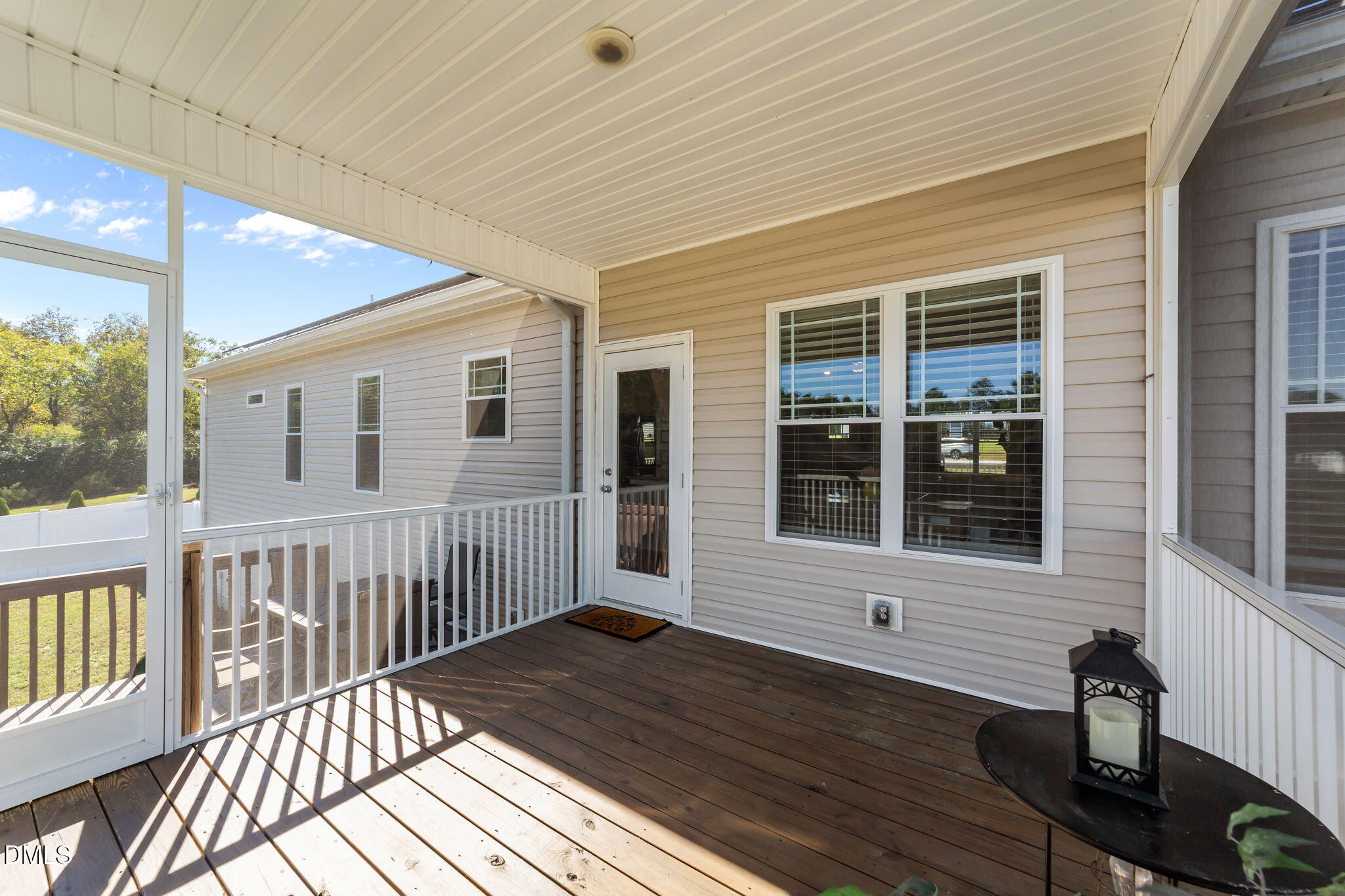 73 Rabbit Run Drive Smithfield, NC 27577 - Photo 31 of 46 a view of a house with wooden deck