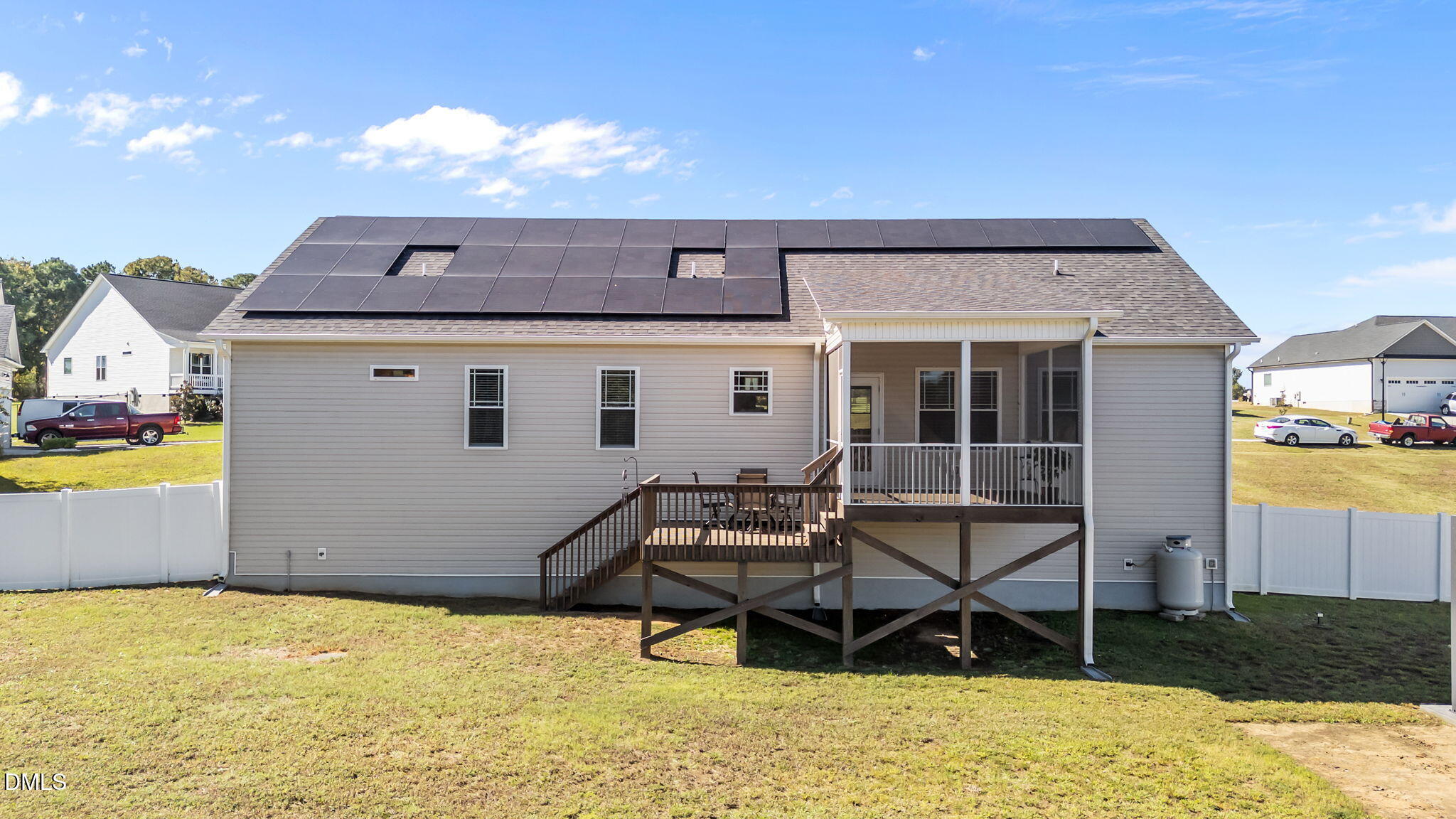 73 Rabbit Run Drive Smithfield, NC 27577 - Photo 36 of 46 a house view with a outdoor seating space