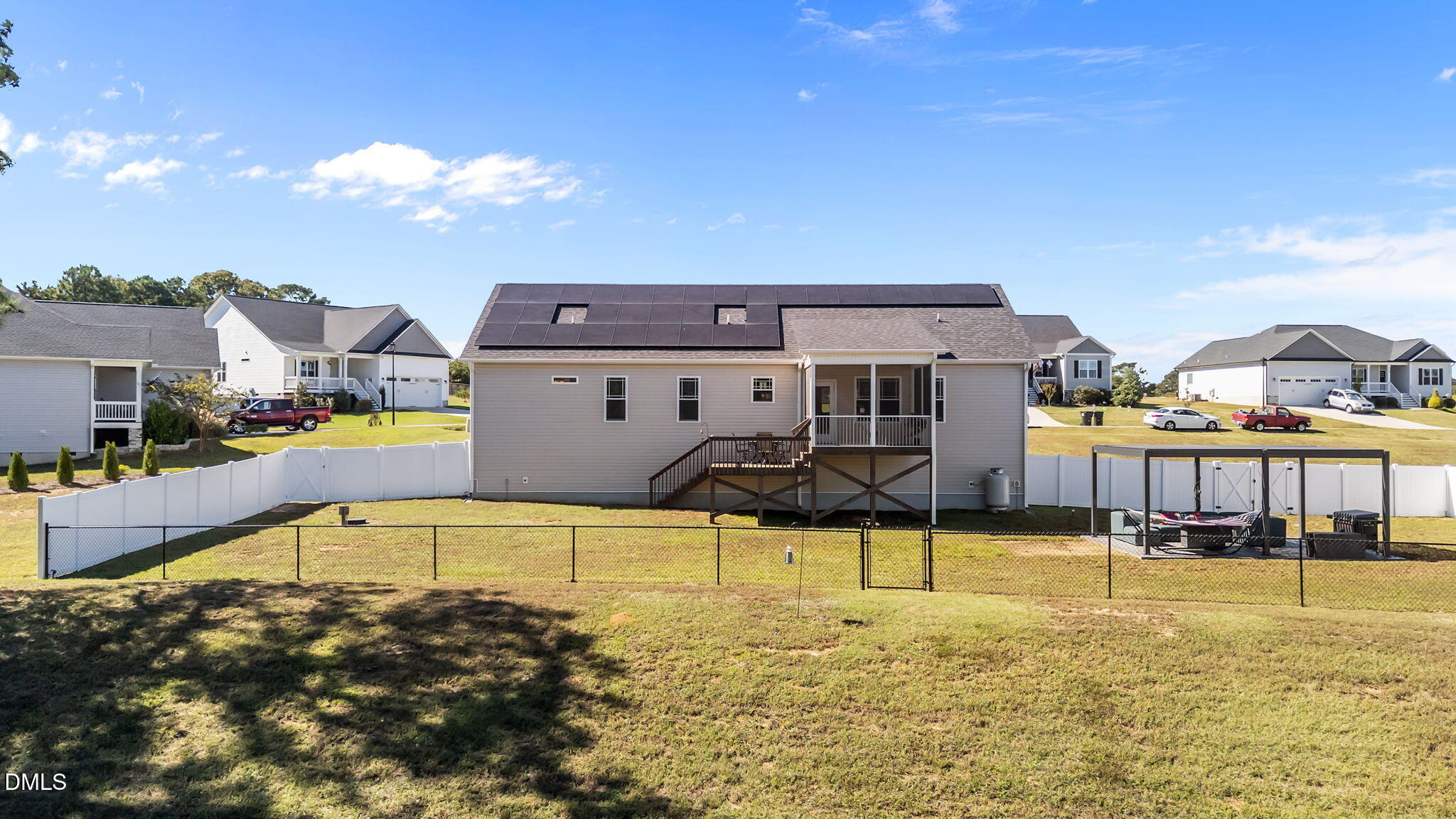 73 Rabbit Run Drive Smithfield, NC 27577 - Photo 37 of 46 a view of a swimming pool with a patio