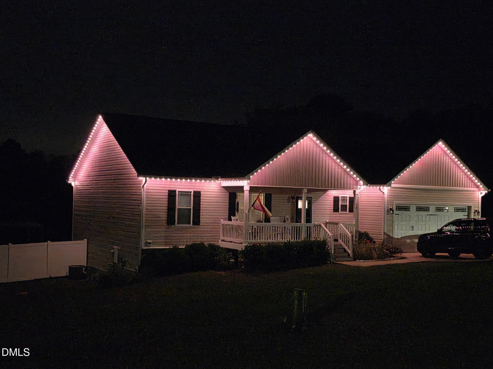 73 Rabbit Run Drive Smithfield, NC 27577 - Photo 45 of 46 a front view of house with yard and mountain view