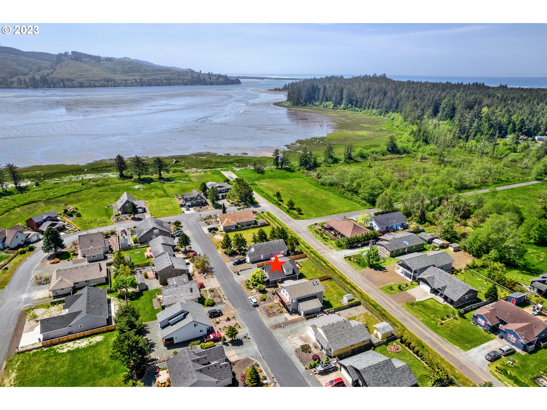 34010 Mallard Avenue Nehalem, OR 97131 - Photo 23 of 25 a view of yard and mountain