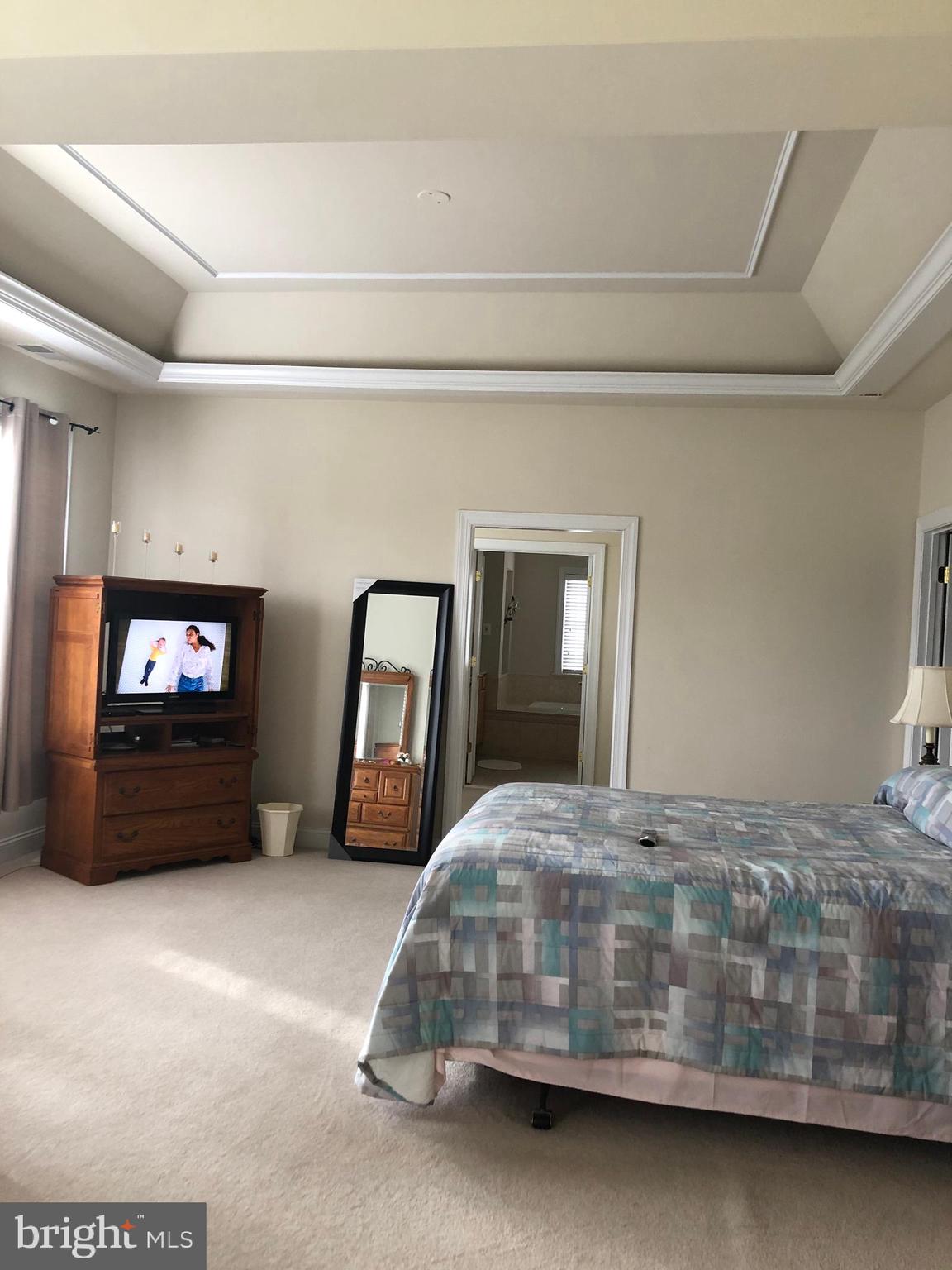 4853 Muddler Way Fairfax, VA 22030 - Photo 13 of 31 Master Bedroom with Tray Ceiling