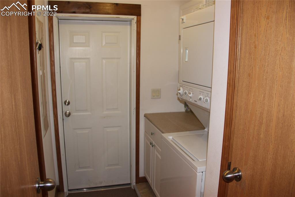 749 9th Street Calhan, CO 80808 - Photo 16 of 43 a bathroom with a granite countertop sink and shower