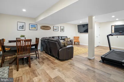 a view of a lake with trees