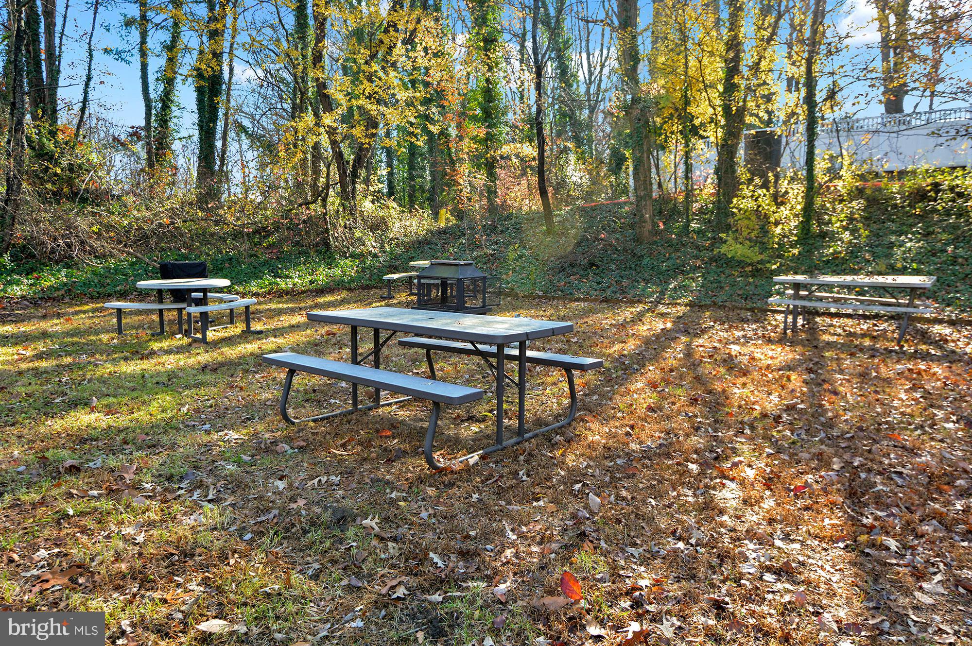 40 Dorba Court Severna Park, MD 21146 - Photo 65 of 67 a wooden bench sitting in the middle of a yard
