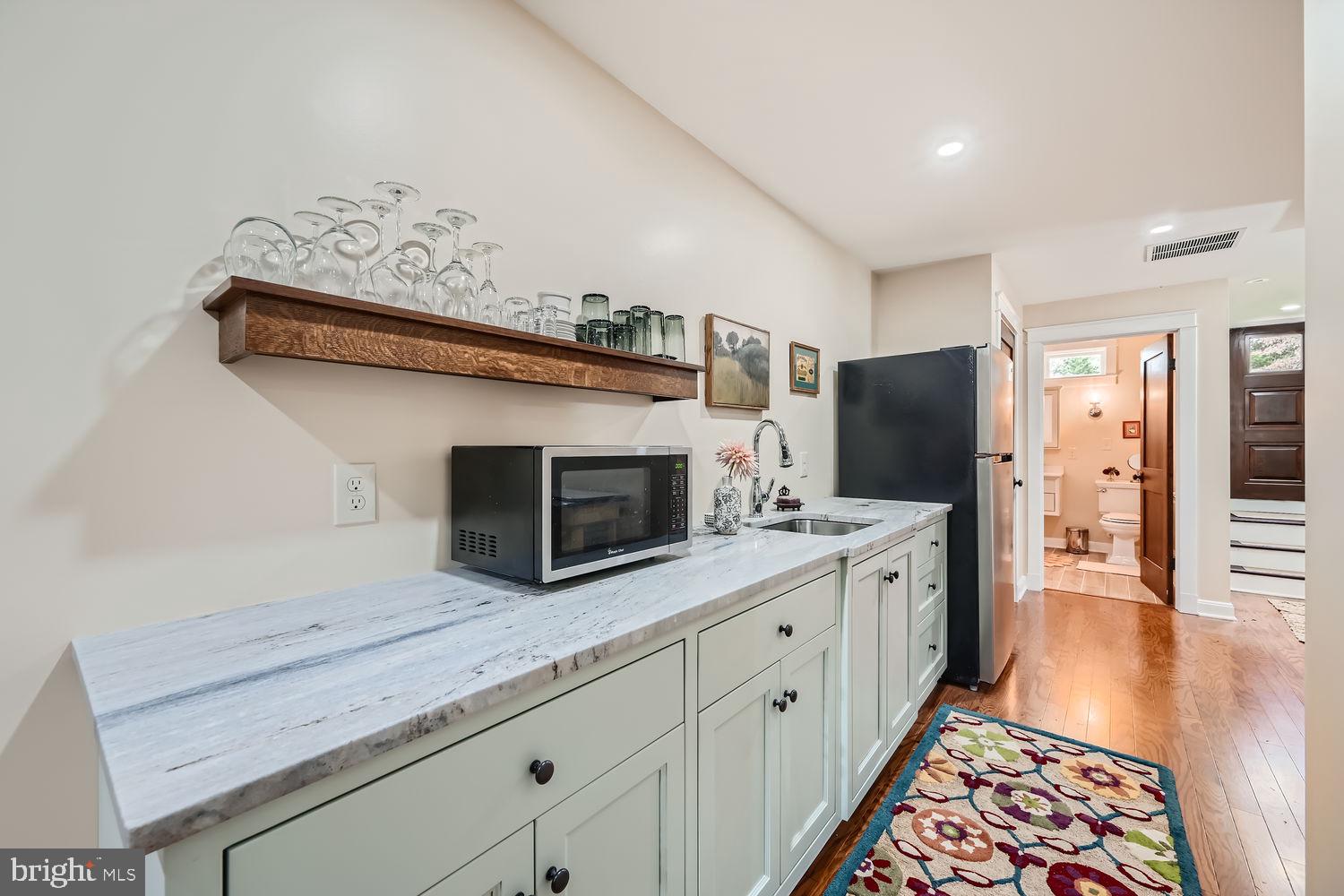 3941 Street Road Street, MD 21154 - Photo 36 of 68 Kitchenette, custom cabinets, stone tops