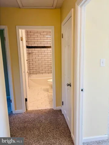 a view of front door