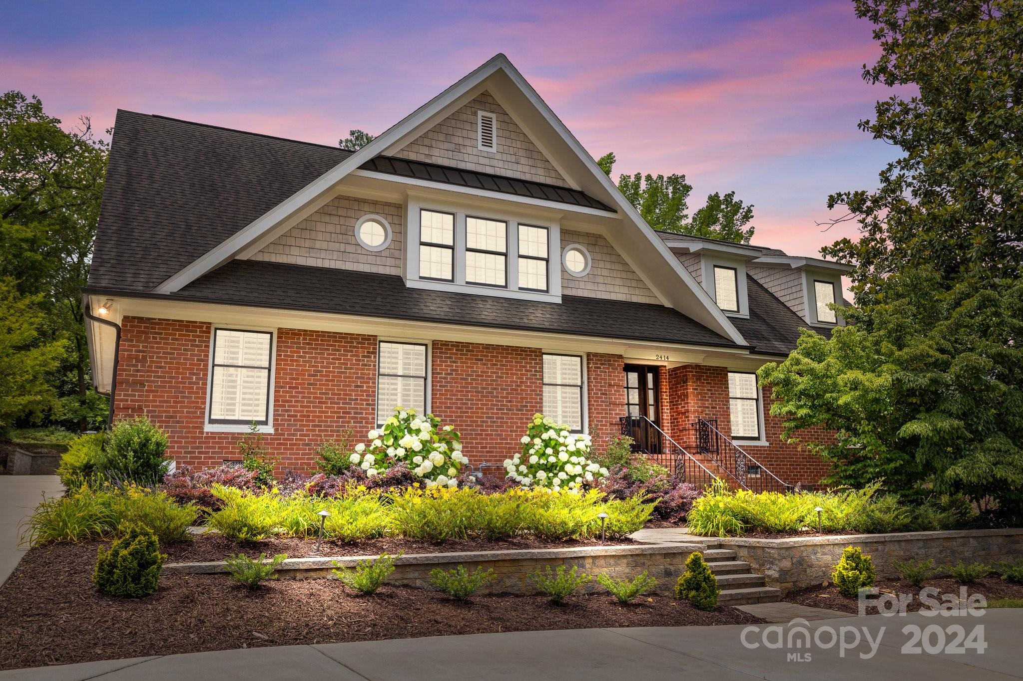 front view of a house